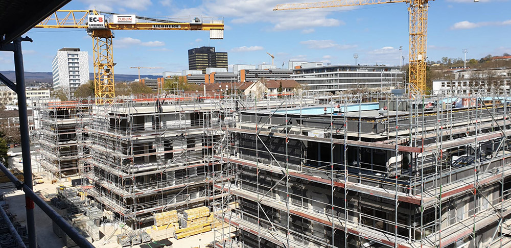 Züblin Büro und Wohngebäude Welfenstr. Wiesbaden