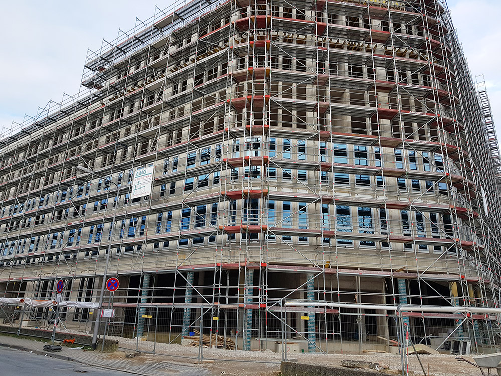 Züblin Büro und Wohngebäude Welfenstr. Wiesbaden