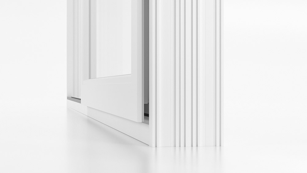 Komfortabler Selbsteinzug beim Schließen